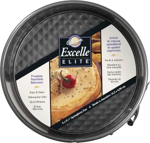 Wilton Excelle Elite Springform Pan, Sturdy Non-Stick and Scratch-Resistant Springform Pan, 6-Inch