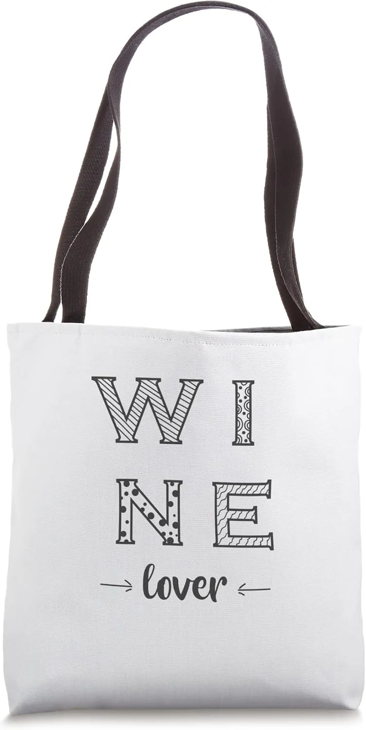 Wine Lover Tote Bag