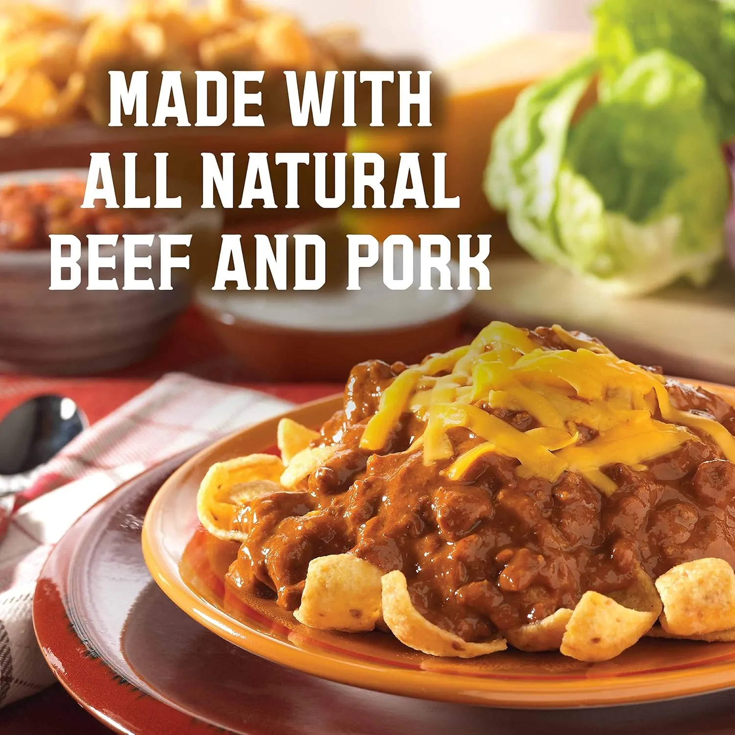 Wolf Brand Chili with Beans, 15 Ounce (Pack of 12)
