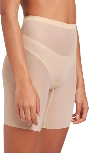 Wolford Tulle Control Shorts 44, Clay