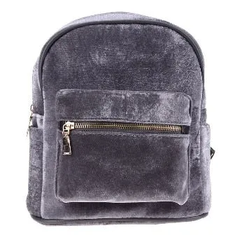 Women Stylish Cool Velvet Small Size Back pack Female Women Mini Backpack Sac a dos Mochila Feminina
