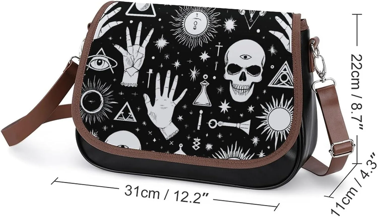 Women's Fashion Shoulder Bag Dress Decor Crossbody Bag For Daily Use