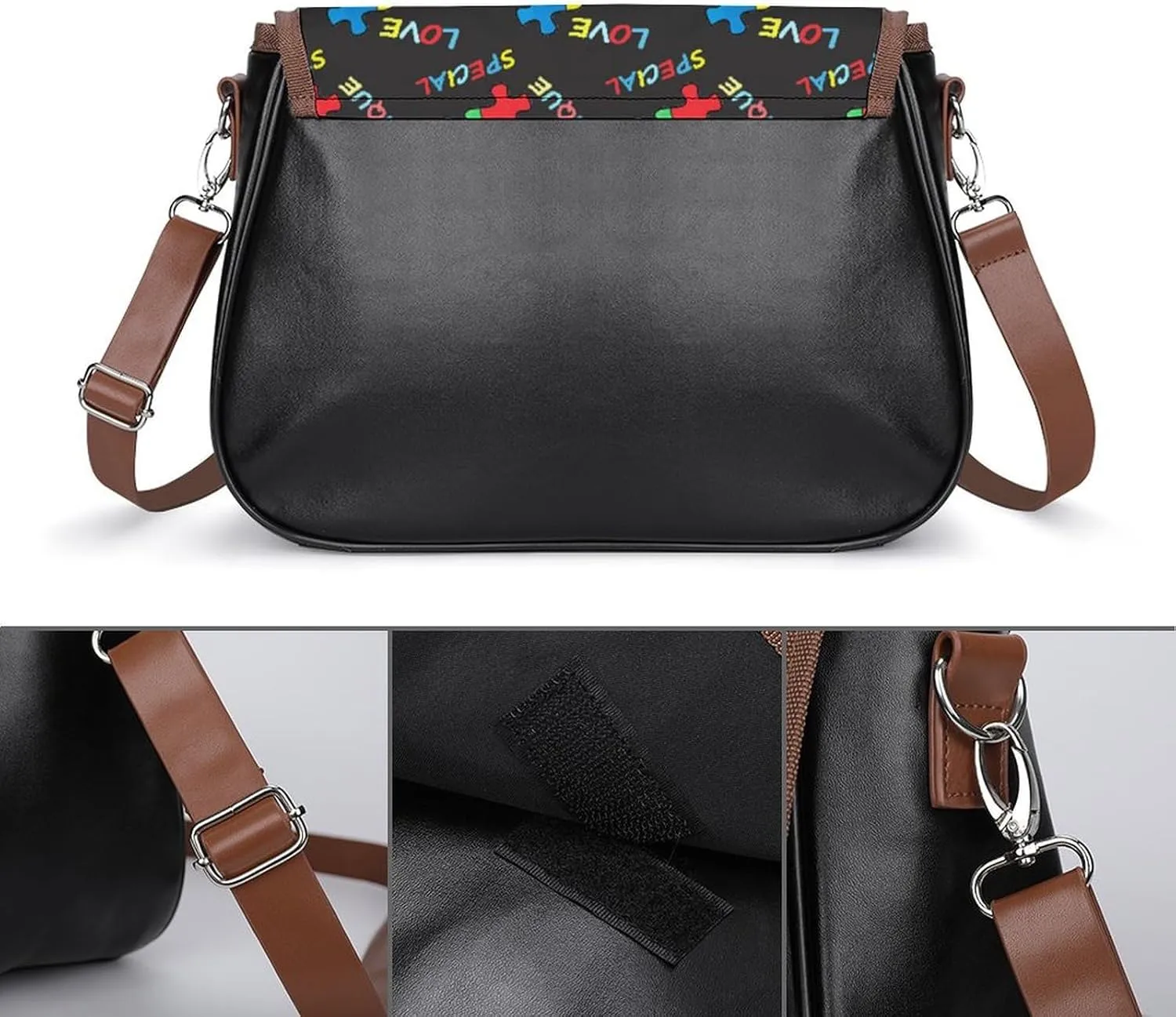 Women's Lightweight Crossbody Bag With Detachable Shoulder Strap For Daily Use