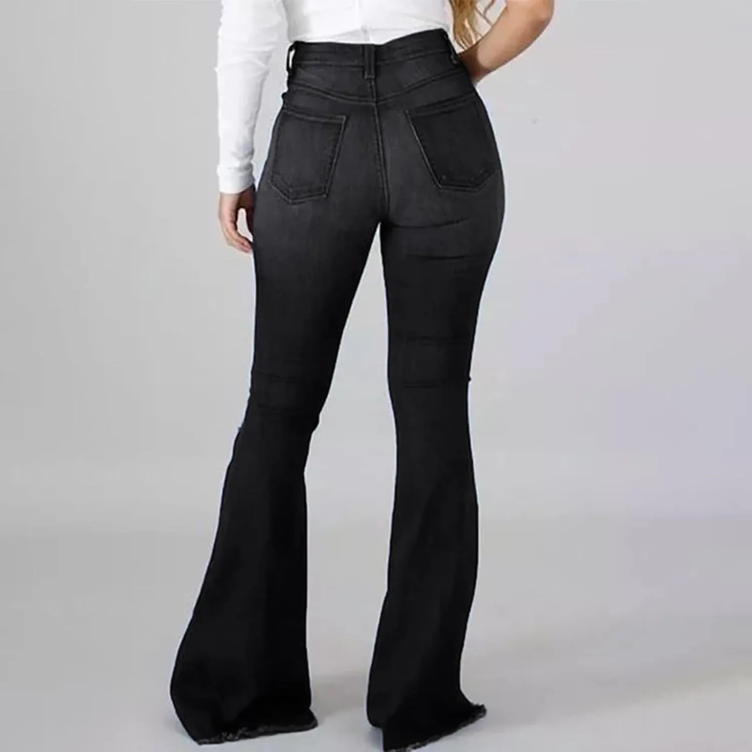 Womens Linen Wide Leg Pants Pull On Capri Pants for Women Cropped Tapered Leg Pant Cargo Capri for Women Casual