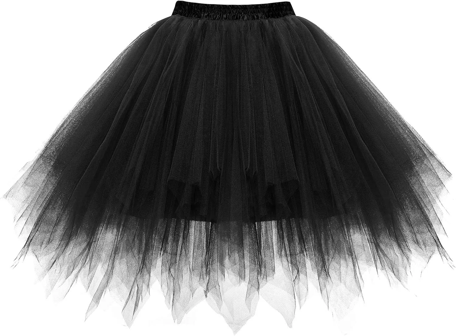 Women's Mini Tulle Skirt 1950s Vintage Adult Ballet Tutu Skater Skirt for Cosplay Party