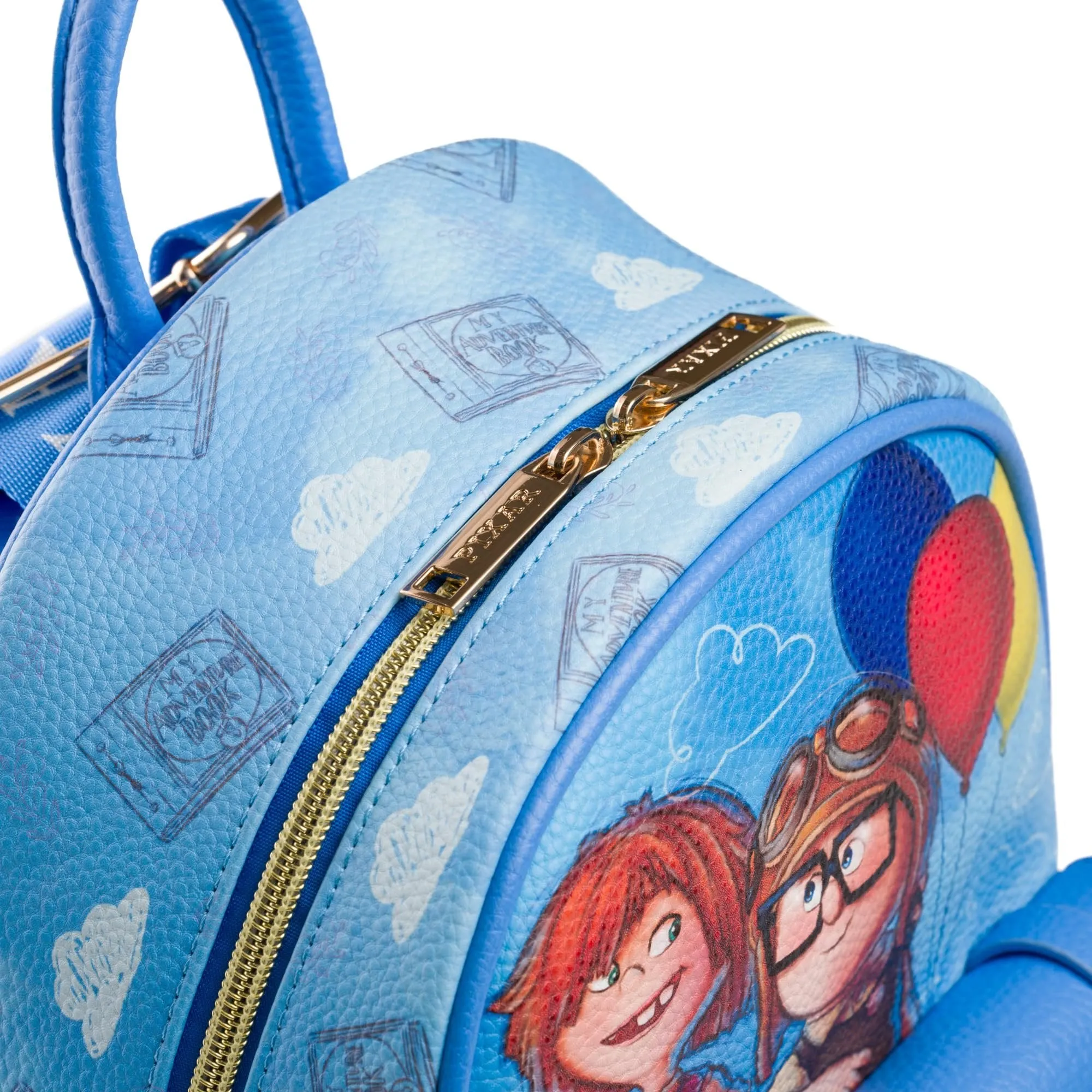 WondaPop Disney Pixar UP Carl and Ellie 11" Mini Backpack