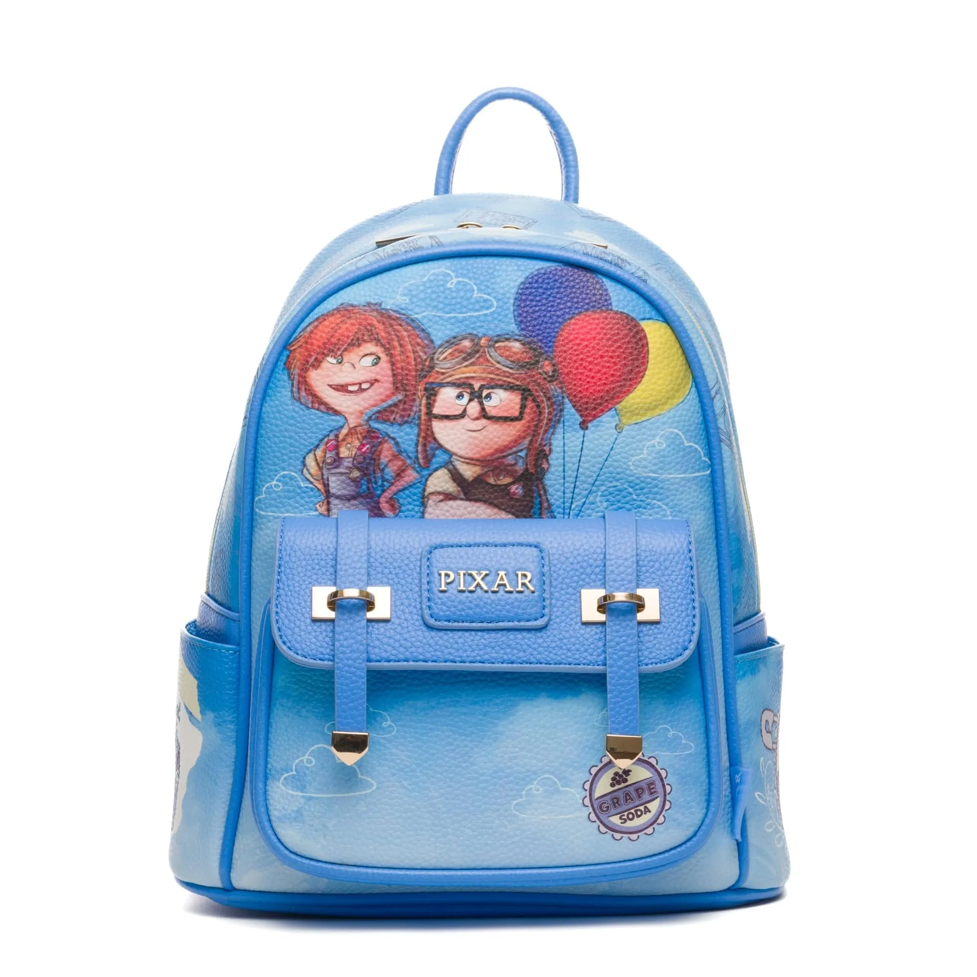 WondaPop Disney Pixar UP Carl and Ellie 11" Mini Backpack
