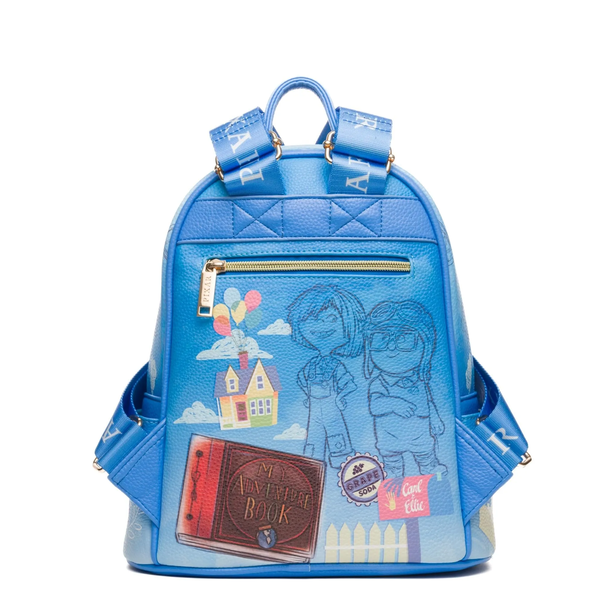 WondaPop Disney Pixar UP Carl and Ellie 11" Mini Backpack