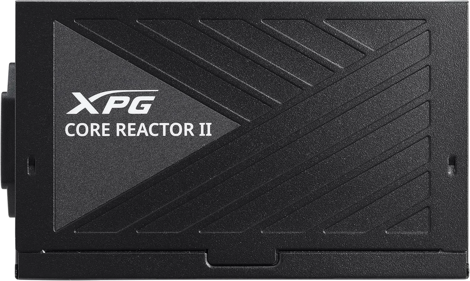 XPG Core Reactor II Modular PSU: ATX3.0-80 Plus Gold - ATX - Fully Modular Power Supply - 10 Year Warranty - 750 Watt(COREREACTORII750G-BKCUS)