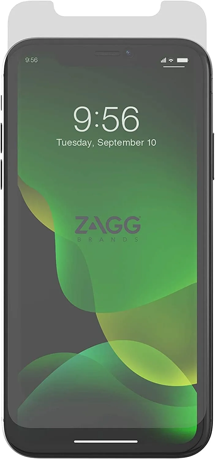 ZAGG InvisibleShield Glass  Screen Protector – High-definition Tempered Glass Made for Apple iPhone 11 Pro Max – Impact & Scratch Protection, clear