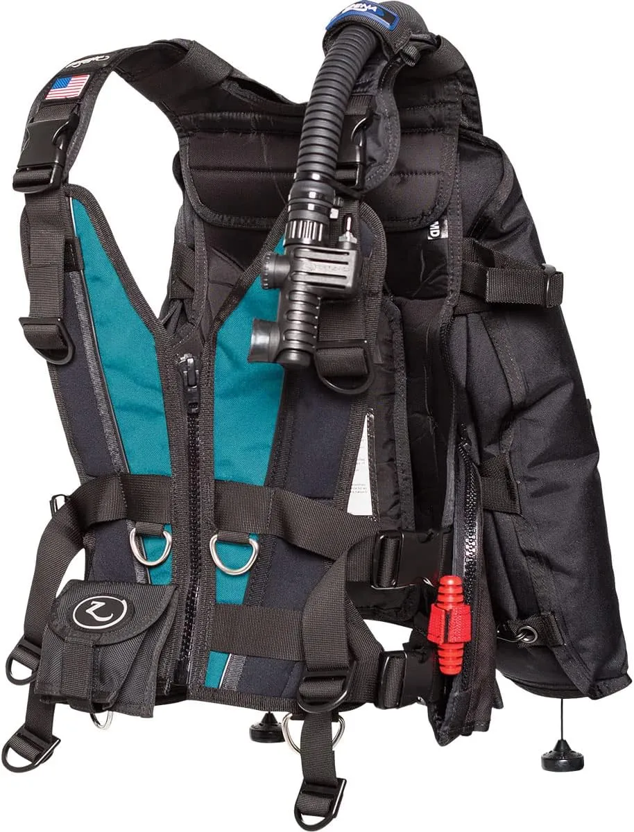 Zeagle Front Panel for Zena Women's BCD, Aqua, Small